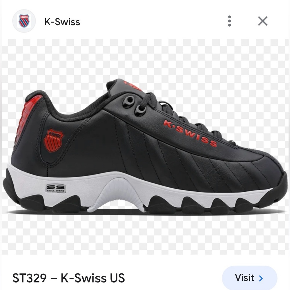 K-SWISS Ortholite Shock Spring Mens Shoes